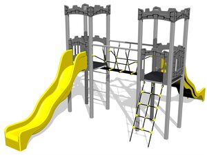 Game set castle UNH2010K - metal