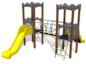 Game set castle UNH2010K - metal