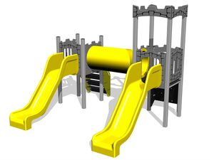 Game set castle UNH2024KS - silver