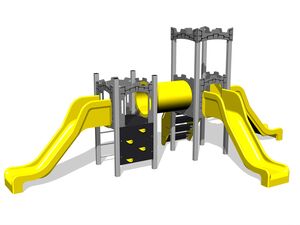 Game set castle UNH2034KS - silver