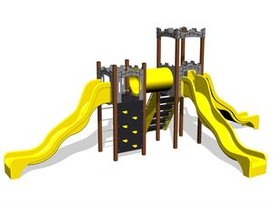 Game set castle UNH2034KW - brown