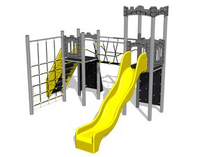 Game set castle UNH2038KS - silver
