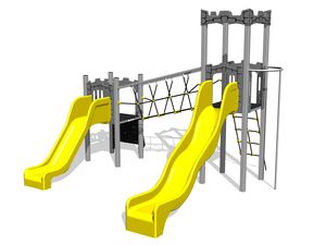 Game set castle UNH2051K - metal