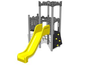 Game set castle UNH2061KS - silver