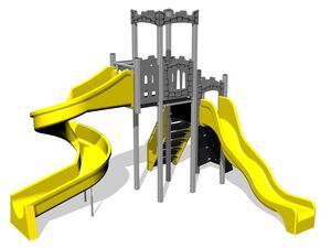 Game set castle UNH2066KS - silver