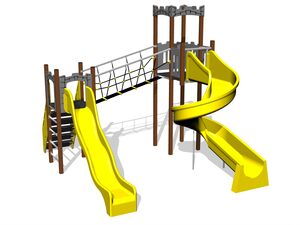 Game set castle UNH2068K - metal