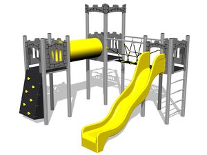 Game set castle UNH3005K - metal