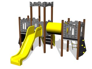 Game set castle UNH3008K - metal