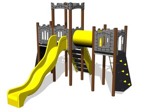 Game set castle UNH3008KW - brown