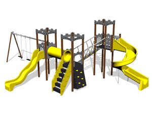 Game set castle UNH3015K - metal