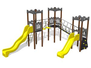 Game set castle UNH3016KW - brown