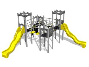 Game set castle UNH4010KS - silver