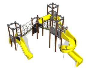 Game set classic 4UK4021KW - brown