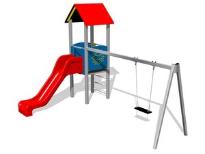 Game set classic UNK1019K - metal