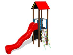 Game set classic UNK1026KW - brown