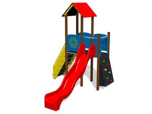 Game set classic - brown