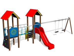 Game set classic UNK2025KW - brown