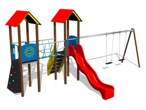 Game set classic UNK2025KW - brown