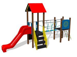 Game set classic UNK2027KW - brown