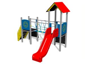 Game set classic UNK2038KS - silver