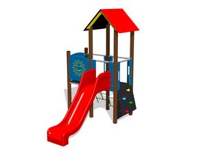 Game set classic UNK2061KW - brown