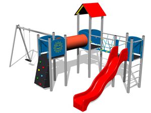 Game set classic UNK3006KS - silver