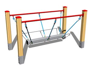 Rope bridge LL101D (f.h. 1 m)