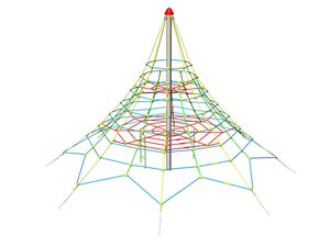 Rope pyramid PY840K (f.h. 1 m, with 8 tension locks)