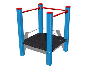 Platform for the cableway NP001KB - Blue