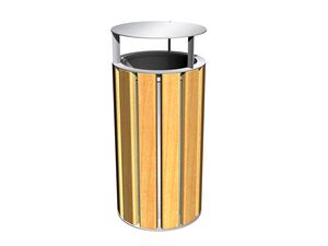 Bin with a roof OK020