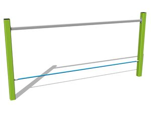 Monkey track Balancing rope - lime