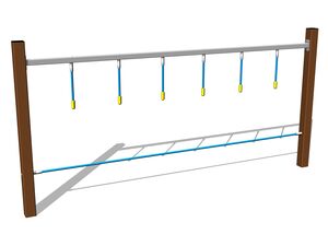 Monkey track Monkey ropes - brown