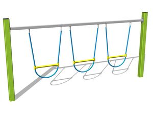 Monkey track Balancing rope snake - lime