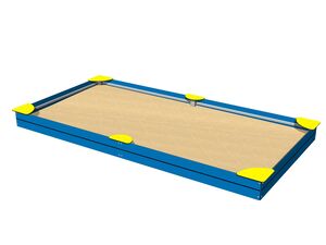 Sandpit with seats 4x2 m PIP4020BY