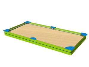 Sandpit with seats 4x2 m