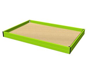 Sandpit 3x2 m - metal