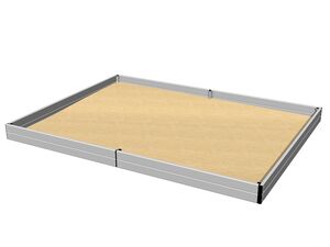 Sandpit 4x3 m - metal