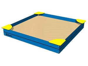 Sandpit with seats 2x2 m PIH2020BY
