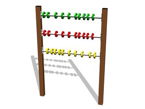 Abacus - brown