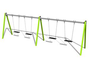 Quadralupe chain swing - metal (f.h. 1,0 m)