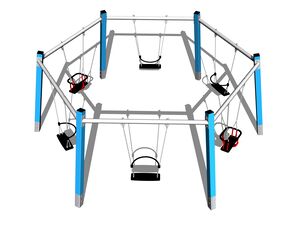 Hexad group chain swing RH1610KB - blue