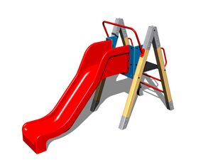 Slide with a ladder KZ100D (f.h. 1 m)