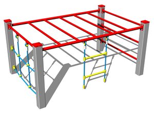 Climbing set SS8411K - metal