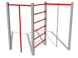 Climbing set - silver