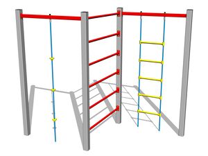 Climbing set - silver