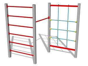 Climbing set - silver