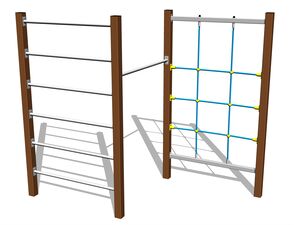 Climbing set - brown