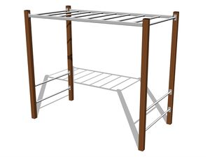 Climbing set - brown