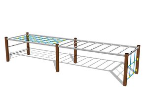 Climbing set - brown