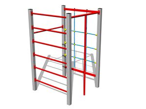 Climbing set - silver